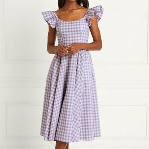 Hill house home Lilac clip dot dress